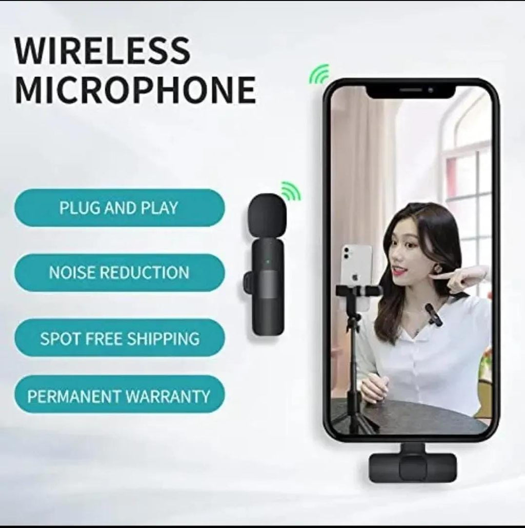 🔥 K8 Wireless Microphone – Clear Voice, Professional Sound! 🎤