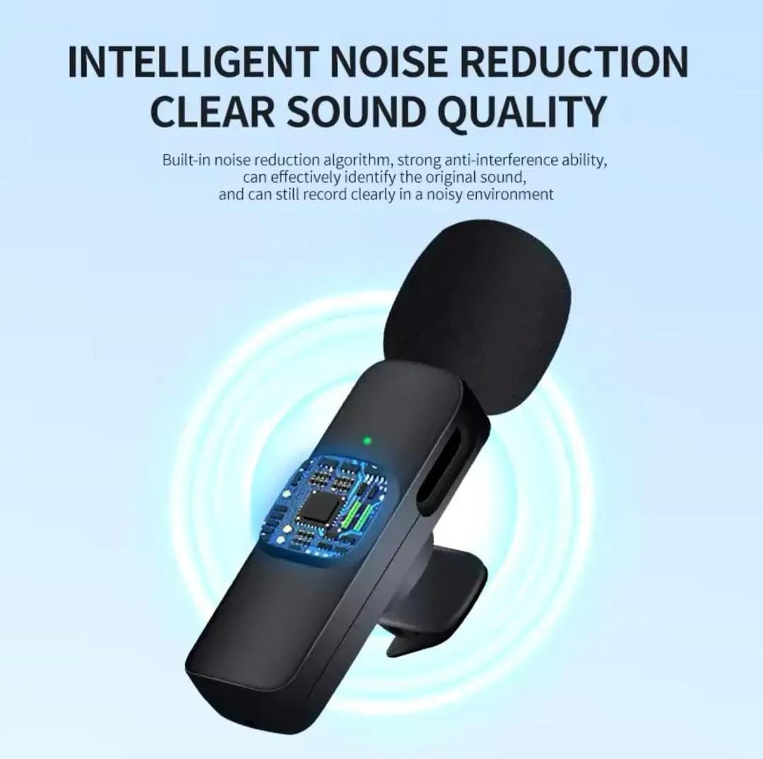 🔥 K8 Wireless Microphone – Clear Voice, Professional Sound! 🎤