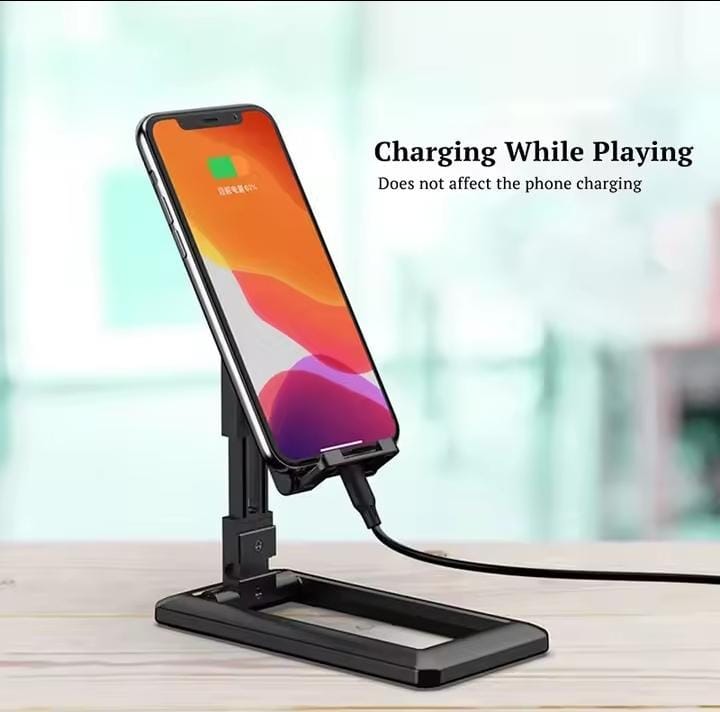 Adjustable Mobile Stand | Foldable & Multi-Angle | Strong Anti-Slip Design | 75% OFF