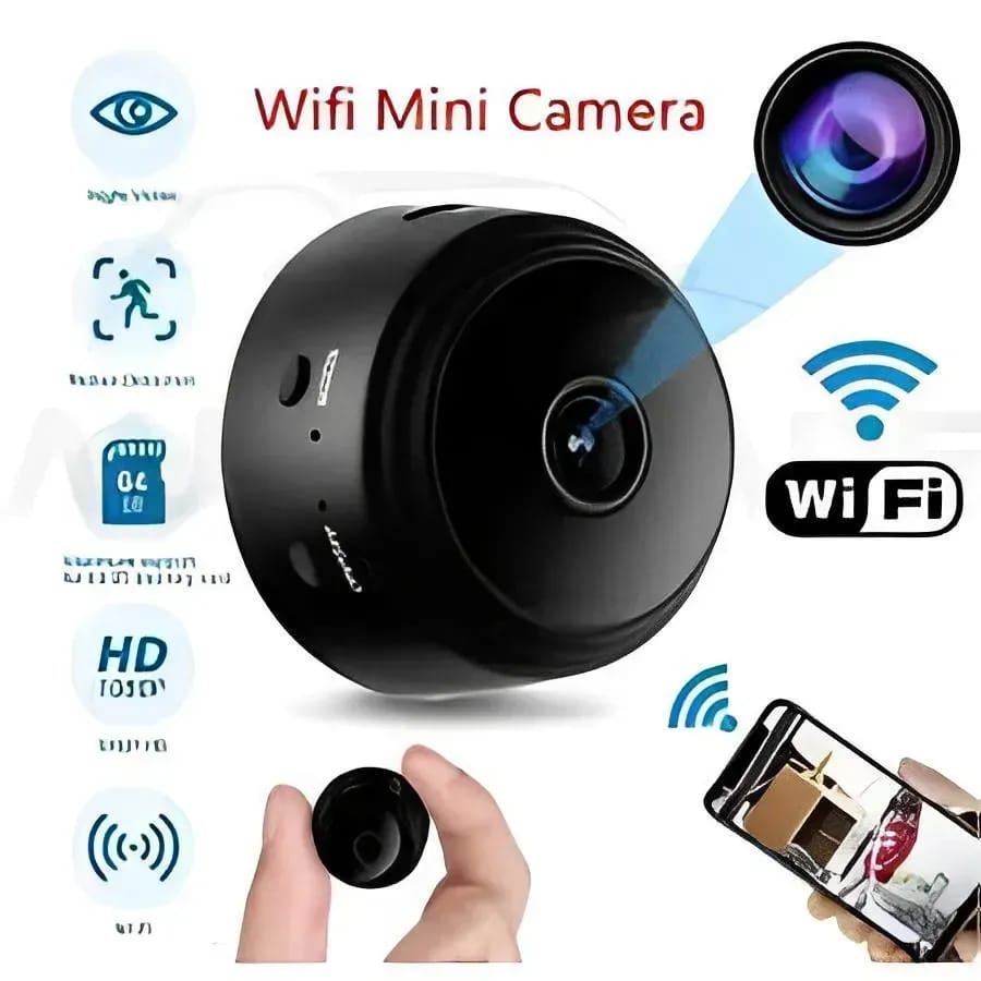 📷 Mini WiFi Camera – Smart Security Solution! 🔥